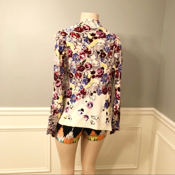 Guinevere Anthropologie Floral Sweater - Picture 5 of 8